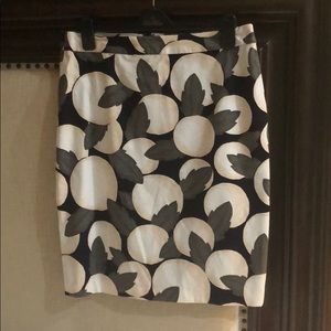 Ann Taylor pencil skirt orange blossom